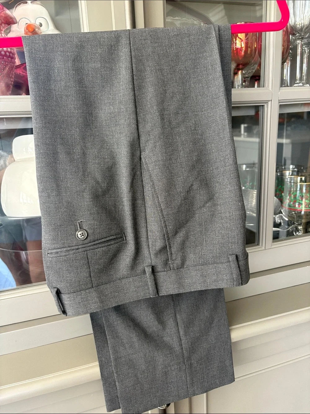 Joseph Abboud Grey Boys Suit jacket and pants 16